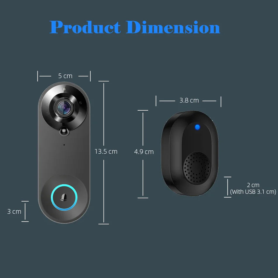 Wireless WIFI Doorbell