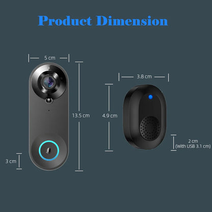 Wireless WIFI Doorbell
