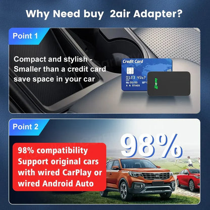 3 in 1 Wireless Car Play