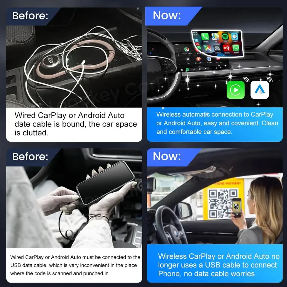 3 in 1 Wireless Car Play